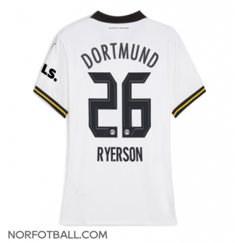 Billige Fotballdrakt Borussia Dortmund Julian Ryerson #26 Replika Tredjedrakt Dame 2024-25 Kortermet